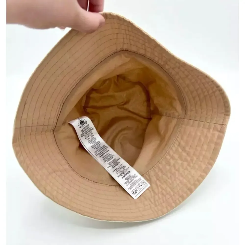 Bob Valentino Disney Parks 2023 ecru animal-print bucket hat